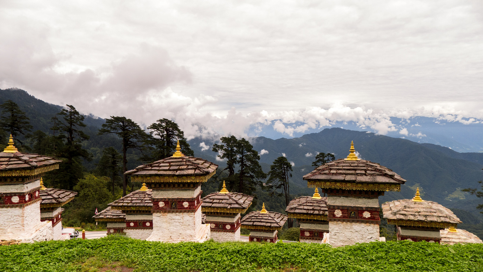 Bhoutan - Dochula chorten