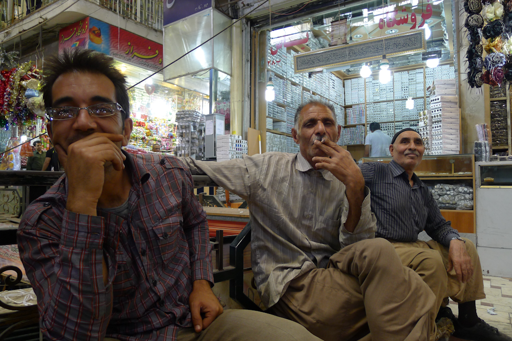 Rencontres au main bazar de Téhéran