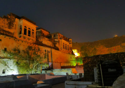 Arrivée de nuit à Bundi, petite ville du Rajasthan