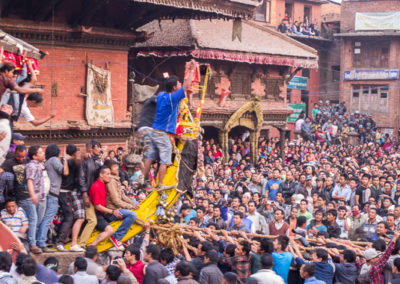 Bisket Jatra Festival de Bhaktapur